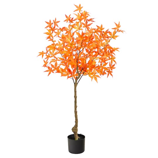 4ft. Potted Orange Autumn Maple Tree